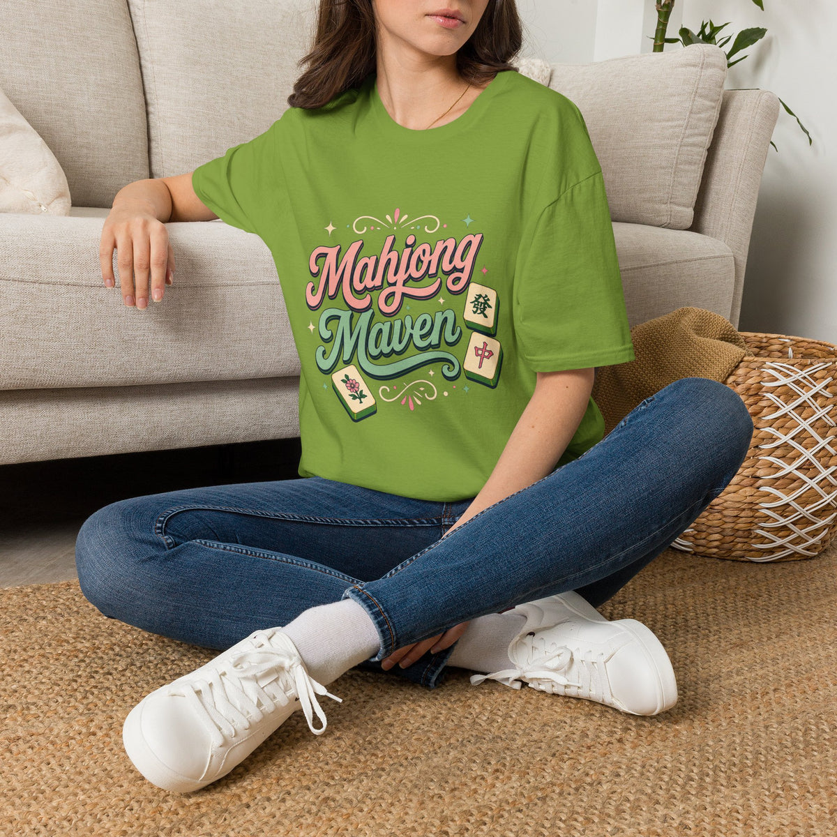 Mahjong Maven T-Shirt 100% Cotton