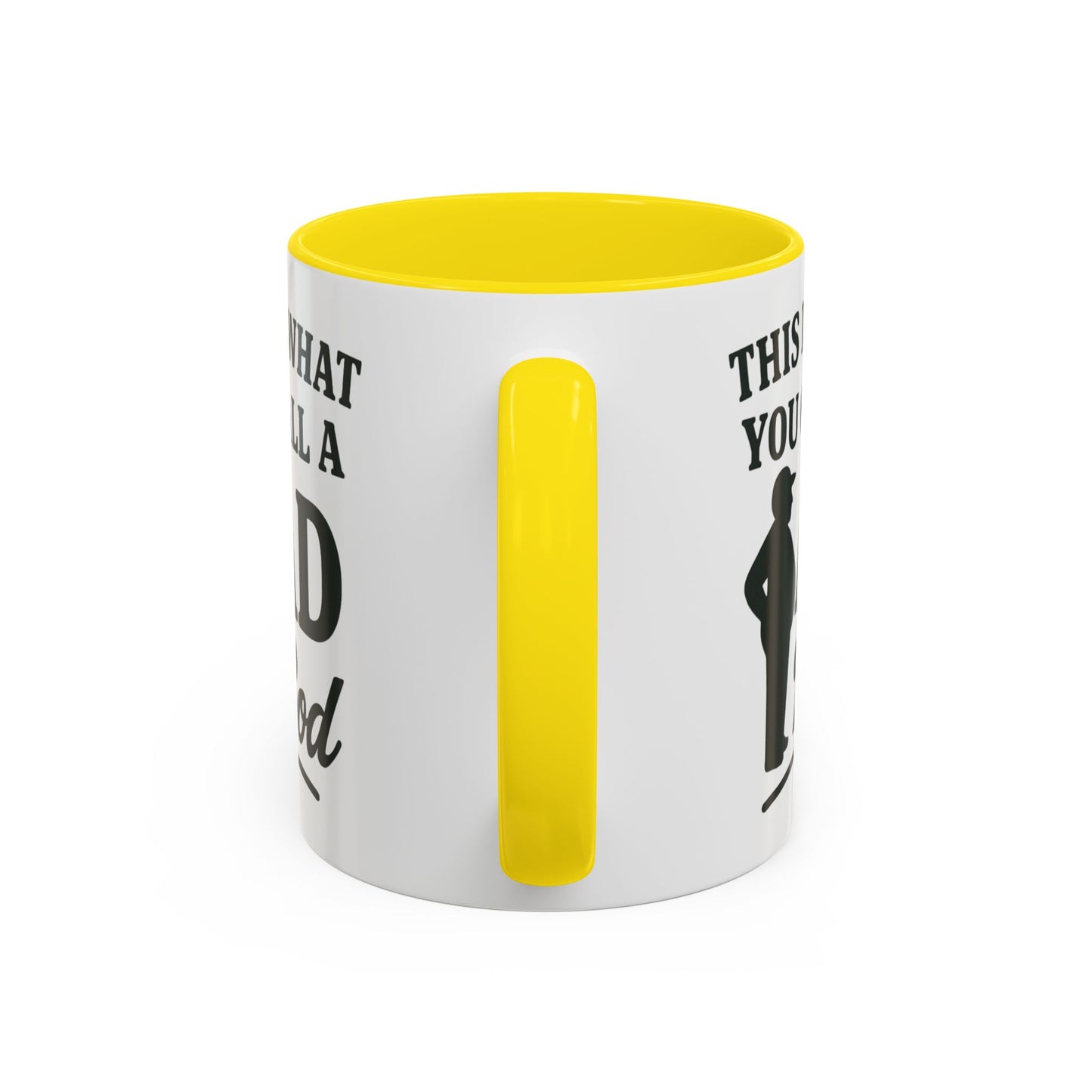 "This is What You Call a Dad Bod" Accent Coffee Mug, 11oz and 15 Oz
