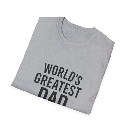 Vintage World's Greatest Dad Est 1960 Softstyle T-Shirt