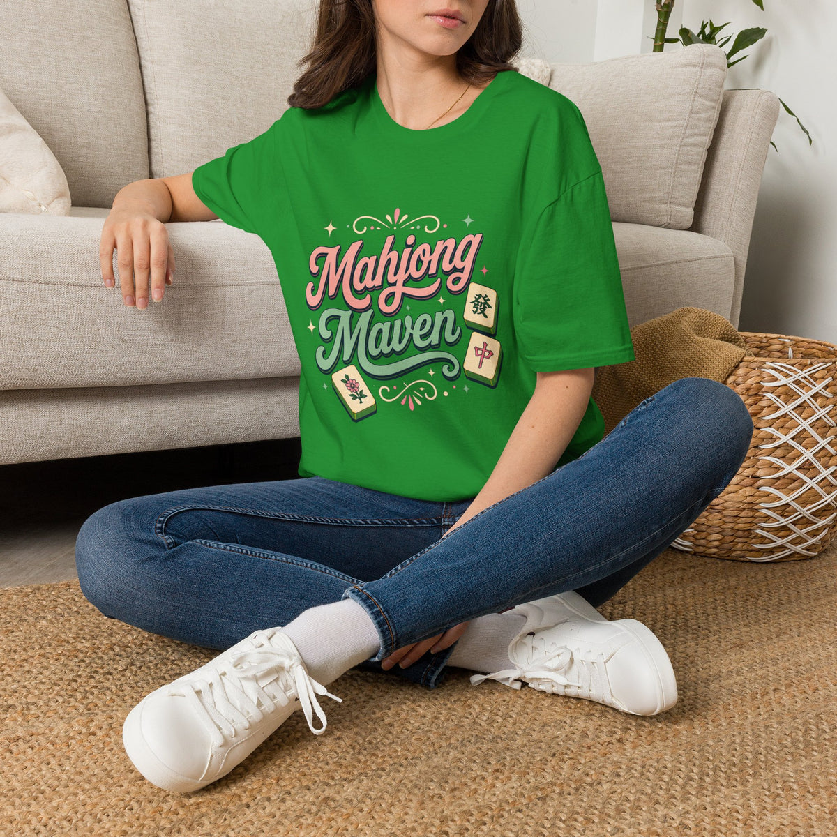 Mahjong Maven T-Shirt 100% Cotton
