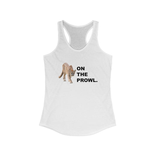 "On The Prowl" Women's Racerback Tank