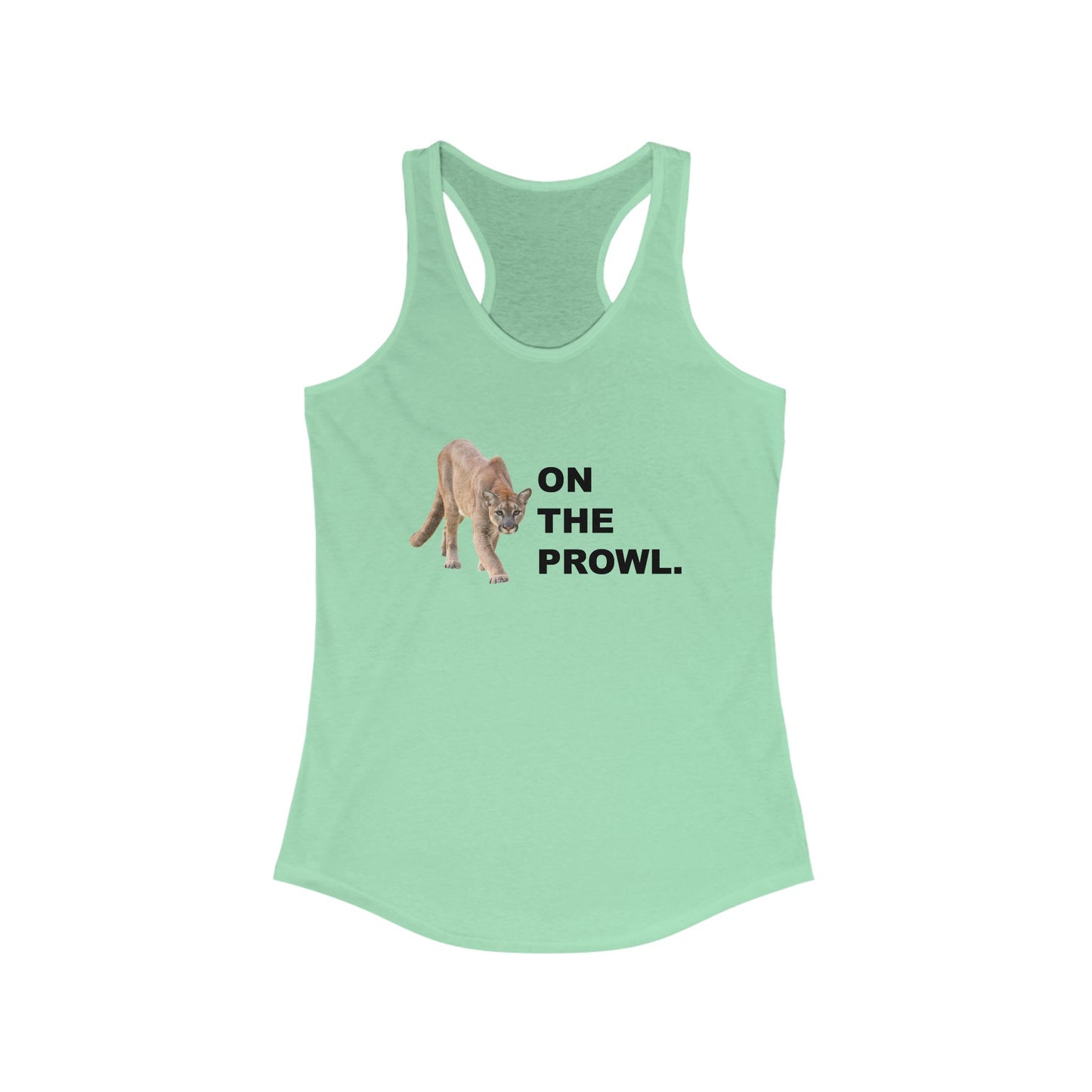"On The Prowl" Women's Racerback Tank