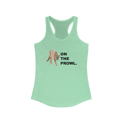 "On The Prowl" Women's Racerback Tank