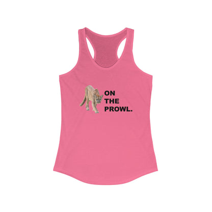 "On The Prowl" Women's Racerback Tank