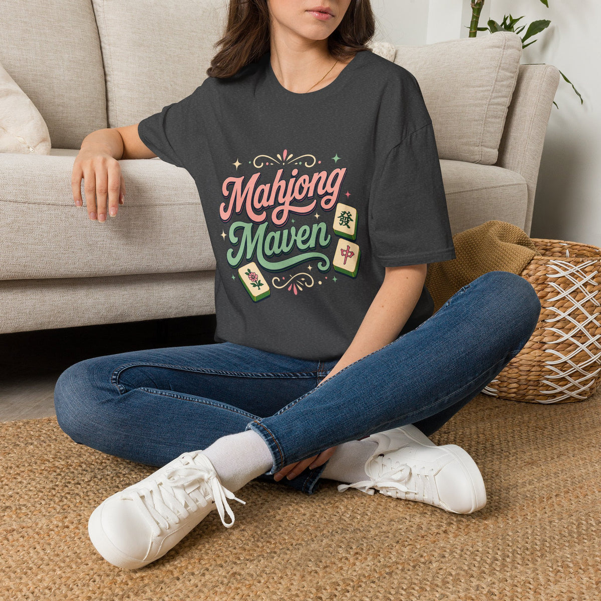 Mahjong Maven T-Shirt 100% Cotton