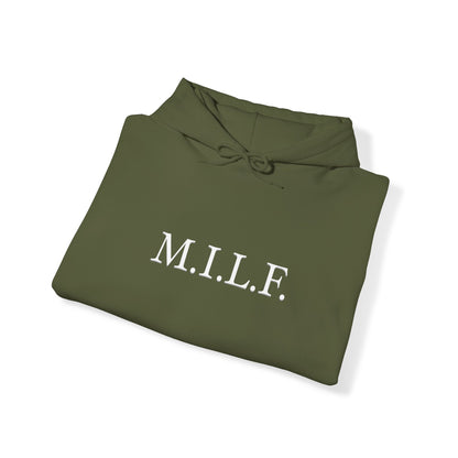 "M.I.L.F." Women's Heavy Blend™ Hoodie Sweatshirt (Unisex)
