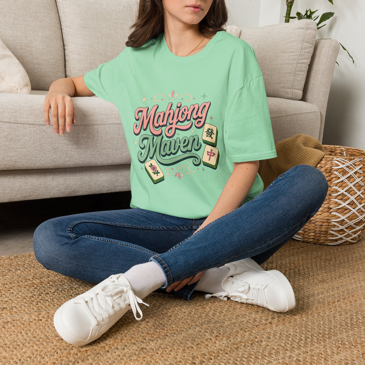 Mahjong Maven T-Shirt 100% Cotton