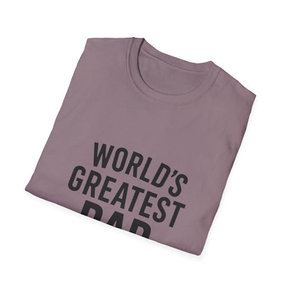 Vintage World's Greatest Dad Est 1955 Softstyle T-Shirt