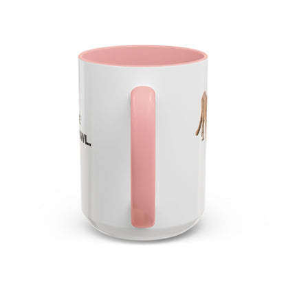 "On The Prowl" Accent Coffee Mug, 11 Oz and 15 Oz