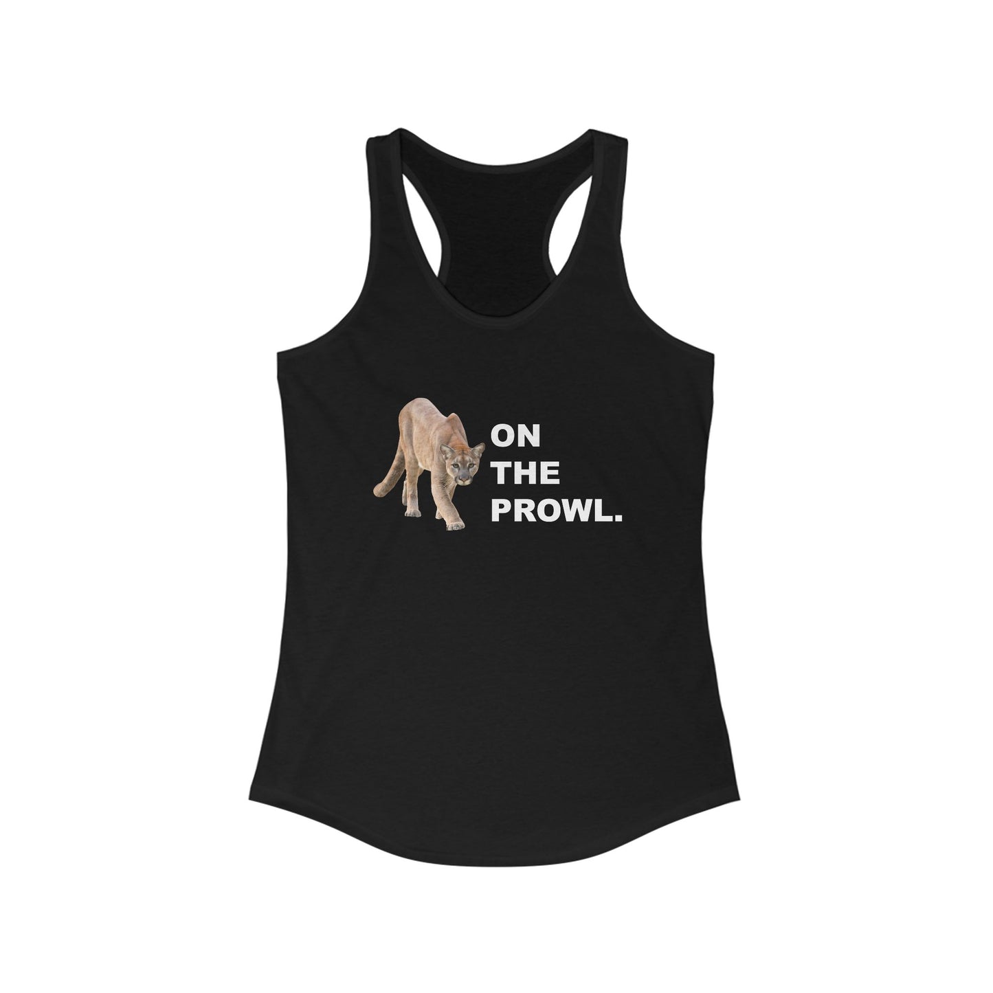 "On The Prowl" Women's Racerback Tank