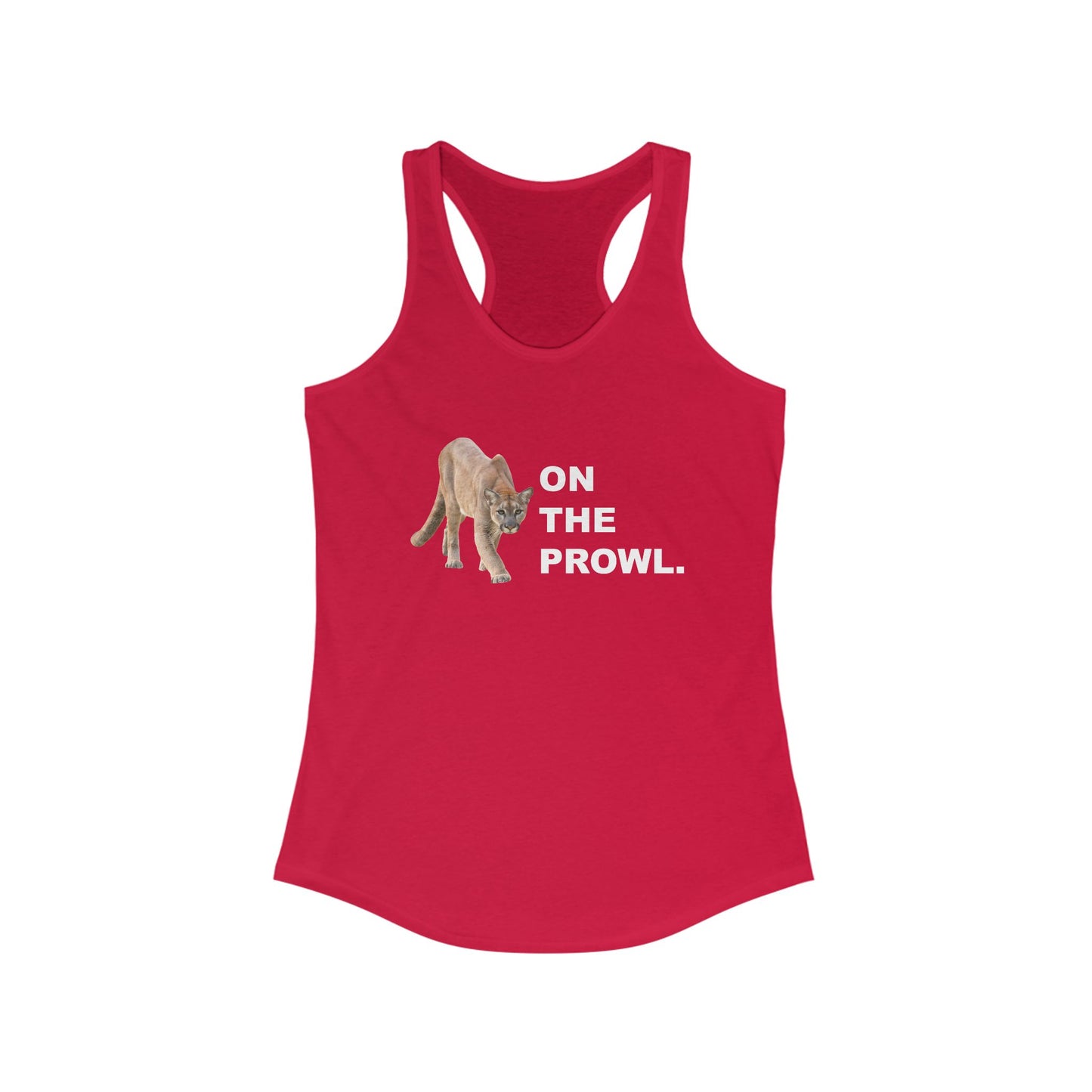 "On The Prowl" Women's Racerback Tank