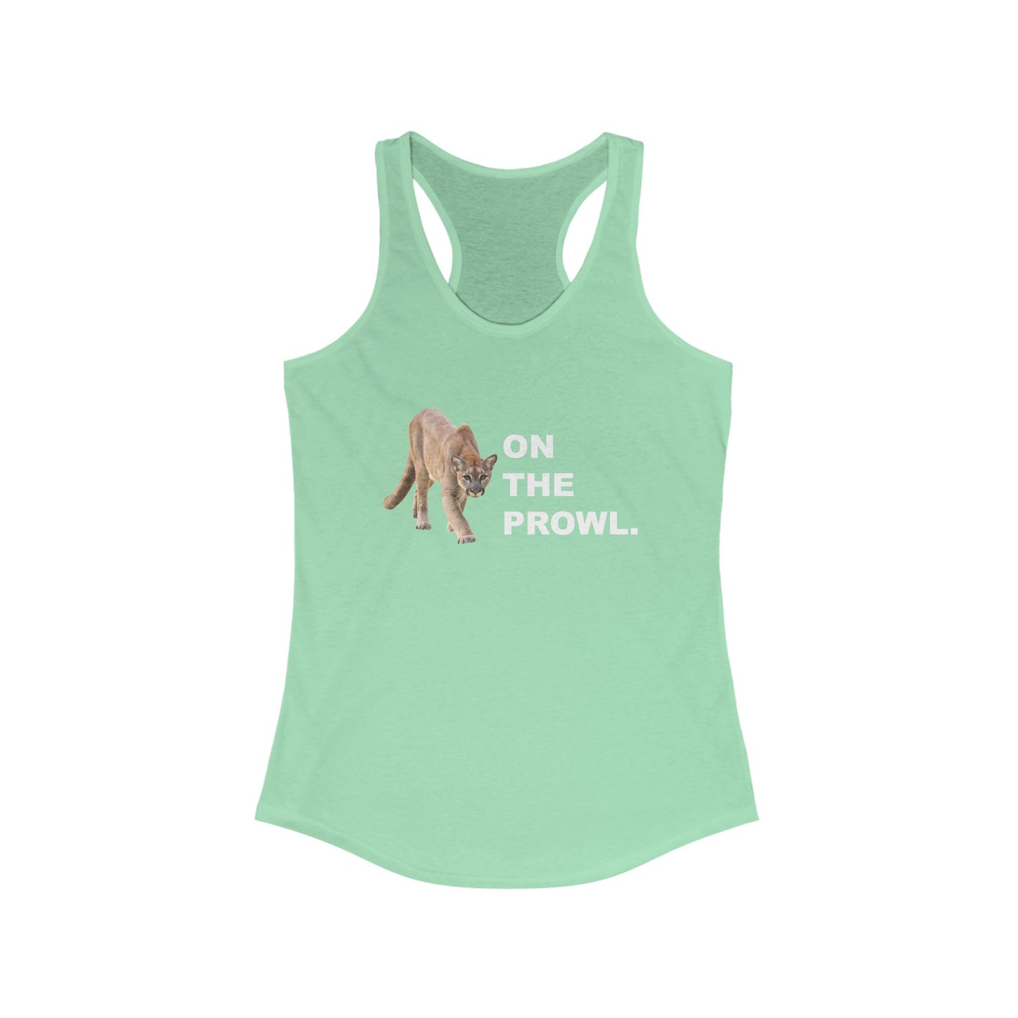 "On The Prowl" Women's Racerback Tank