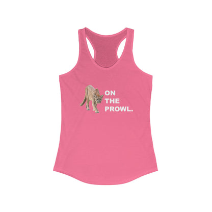 "On The Prowl" Women's Racerback Tank