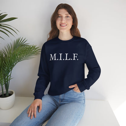 M.I.L.F. Heavy Blend™ Women's Crewneck Sweatshirt