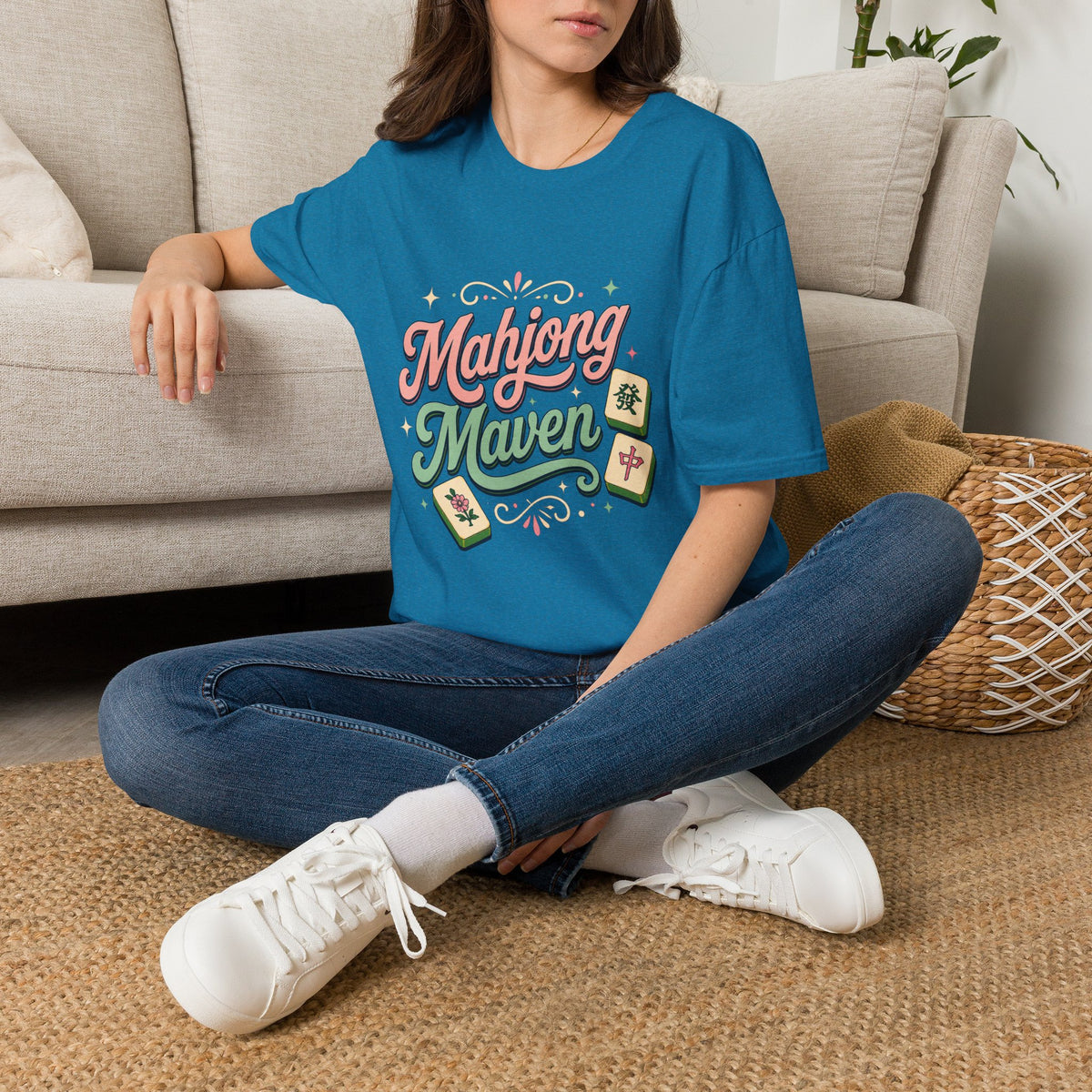 Mahjong Maven T-Shirt 100% Cotton