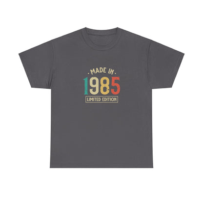 "Made In 1985" 100% Cotton Limited Edition T-Shirt (Unisex)