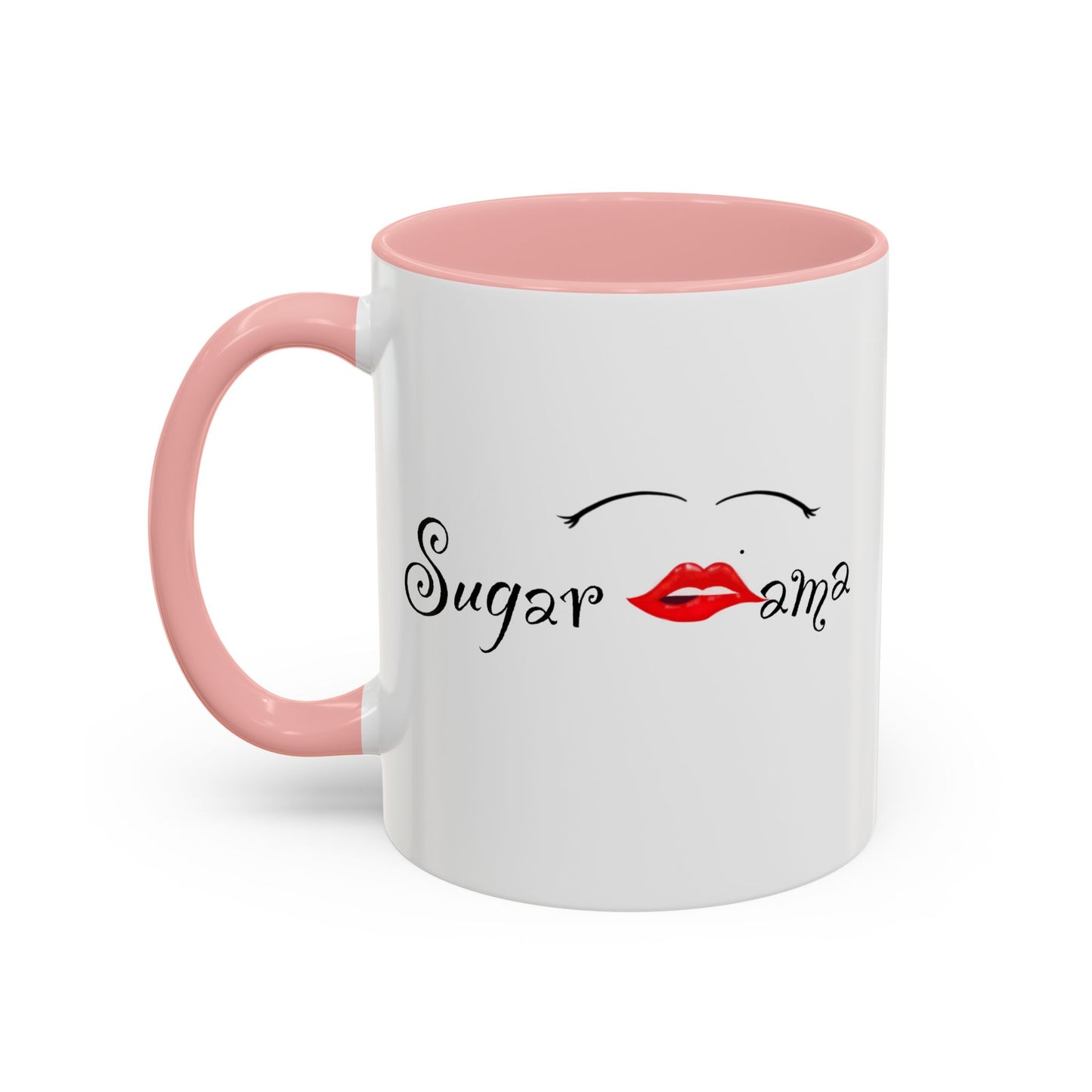 "Sugar Mama" Accent Coffee Mug, 11 Oz and 15 Oz