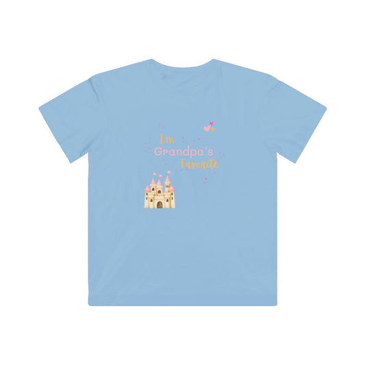 "I'm Grandpa's Favorite" Kids Fine Jersey Tee (Unisex)