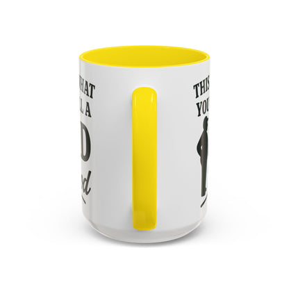 "This is What You Call a Dad Bod" Accent Coffee Mug, 11oz and 15 Oz