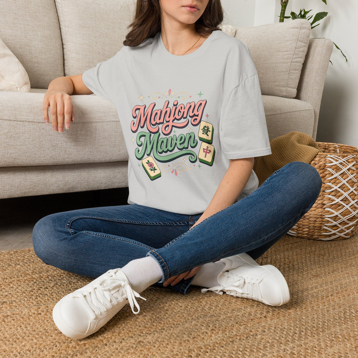 Mahjong Maven T-Shirt 100% Cotton