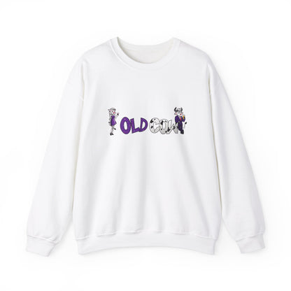 "Old Cow" Heavy Blend™ Crewneck Sweatshirt (Unisex)