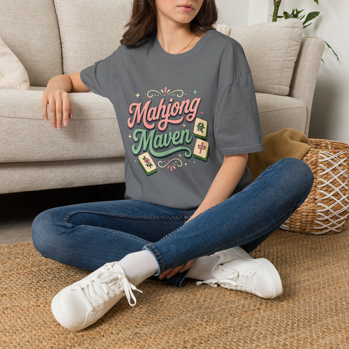 Mahjong Maven T-Shirt 100% Cotton