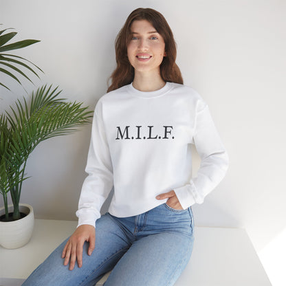M.I.L.F. Heavy Blend™ Women's Crewneck Sweatshirt