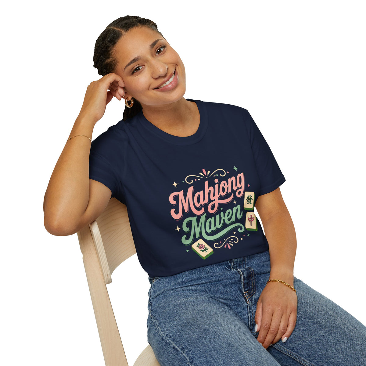 Mahjong Maven T-Shirt 100% Cotton
