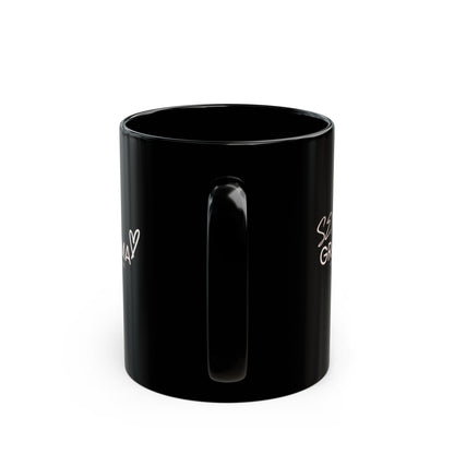 "Sexy Grandma" Black Coffee Mug, 11 0z and 15 Oz