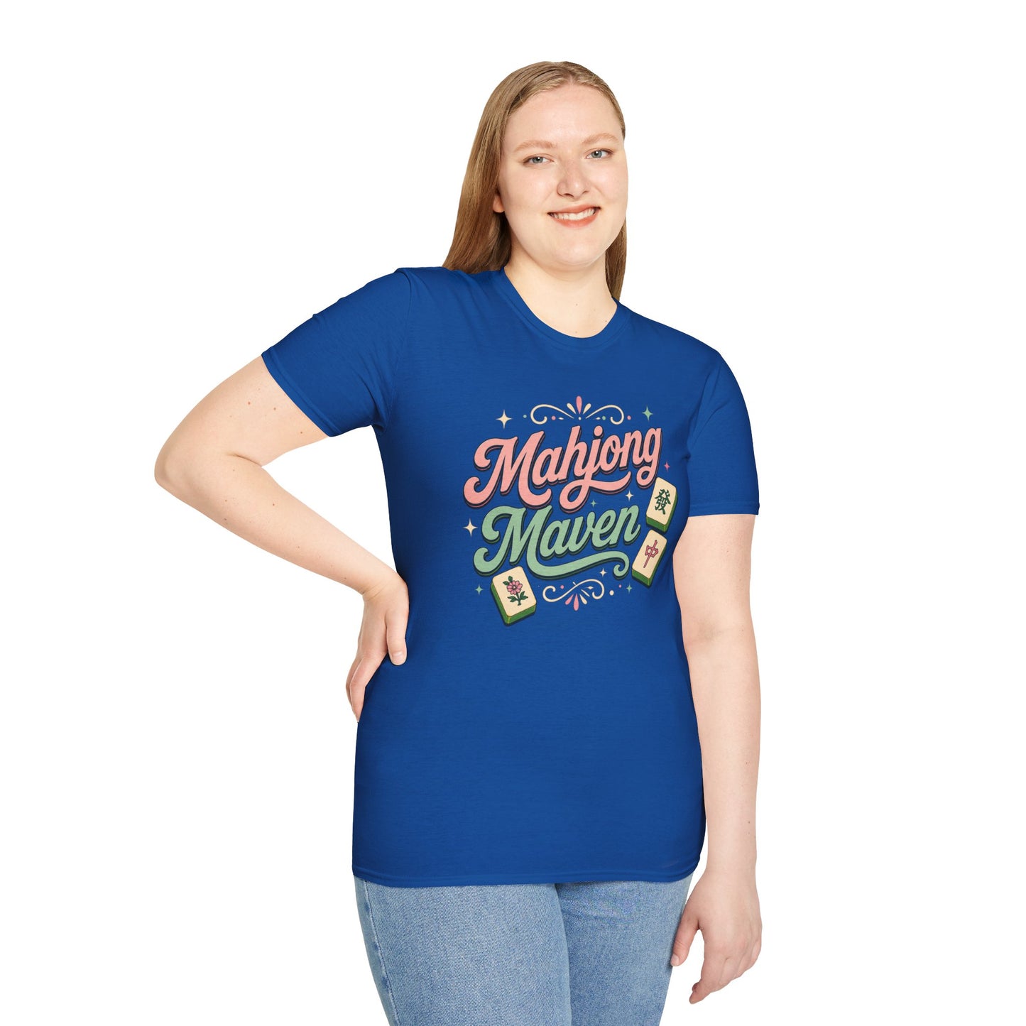 Mahjong Maven T-Shirt — Retro Mahjong Tiles Tee for Players & Game Night