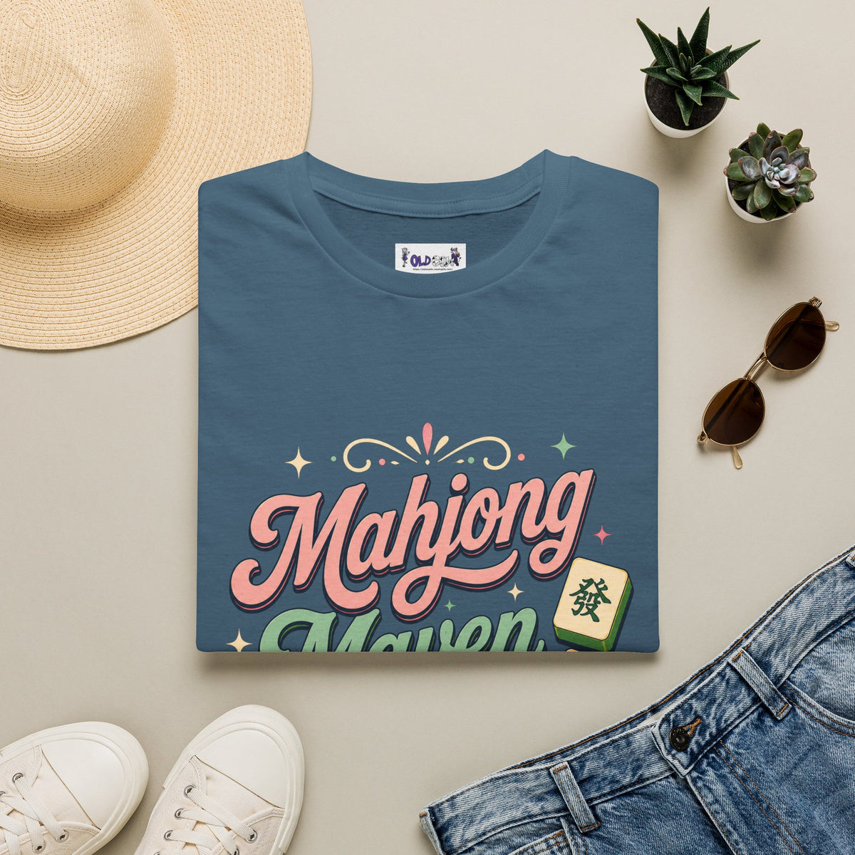 Mahjong Maven T-Shirt 100% Cotton