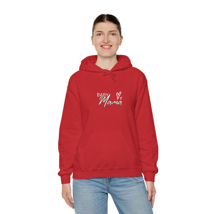 "Baby Mama" Heavy Blend™ Women's Hoodie Sweatshirt