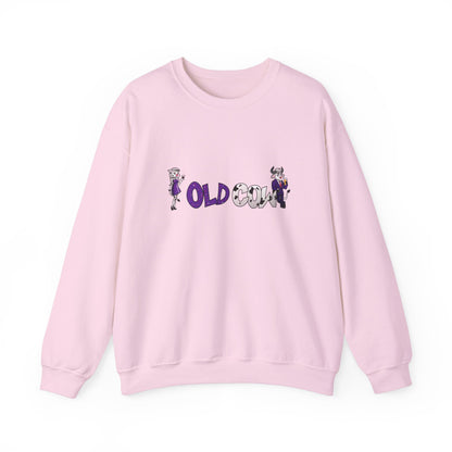 "Old Cow" Heavy Blend™ Crewneck Sweatshirt (Unisex)