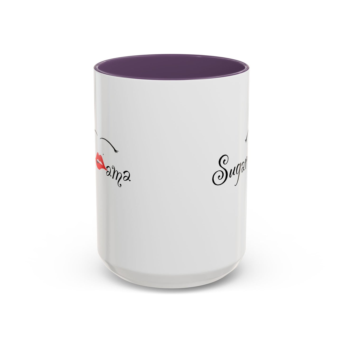 "Sugar Mama" Accent Coffee Mug, 11 Oz and 15 Oz