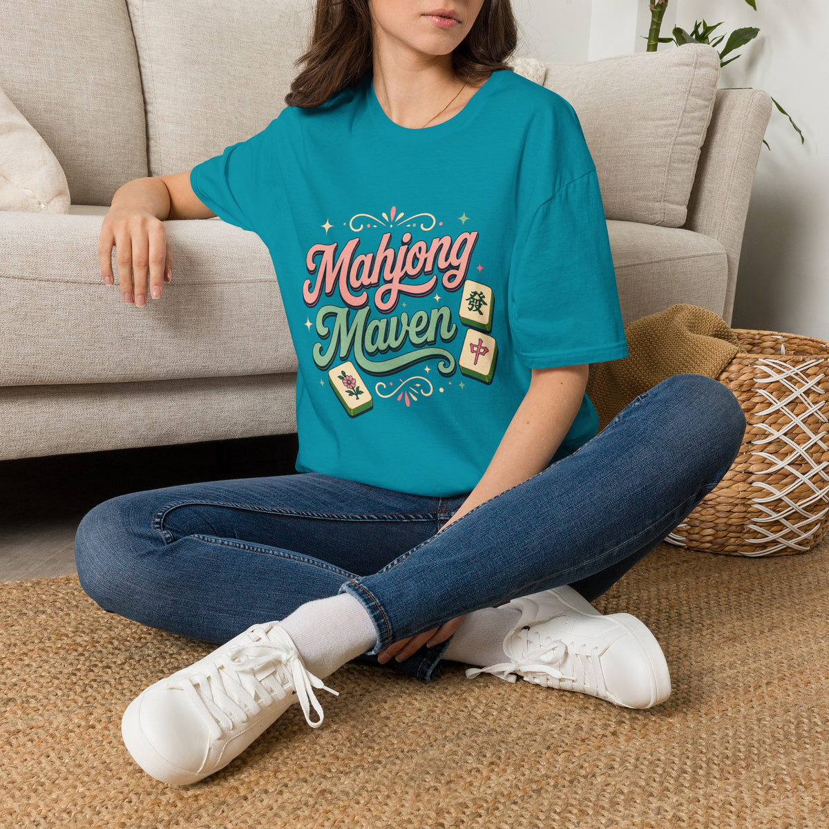 Mahjong Maven T-Shirt 100% Cotton