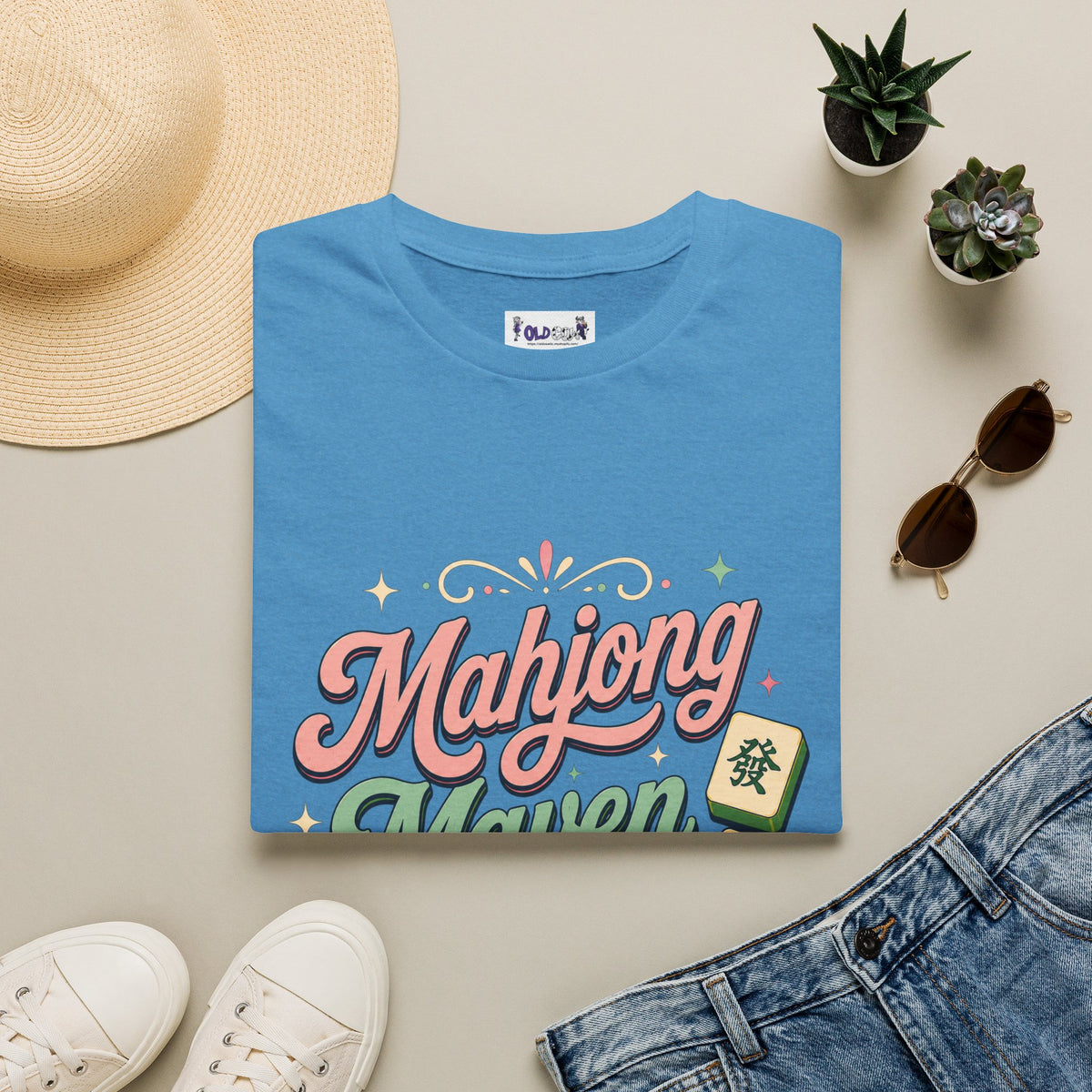 Mahjong Maven T-Shirt 100% Cotton