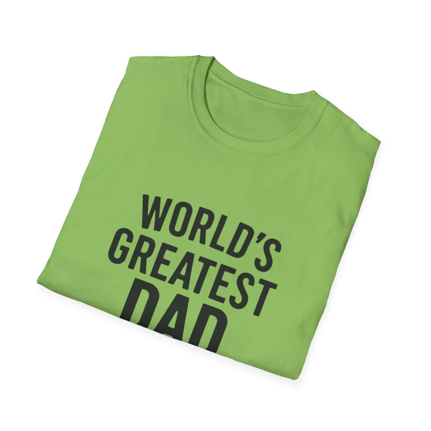 Vintage World's Greatest Dad Est 1999 Softstyle T-Shirt