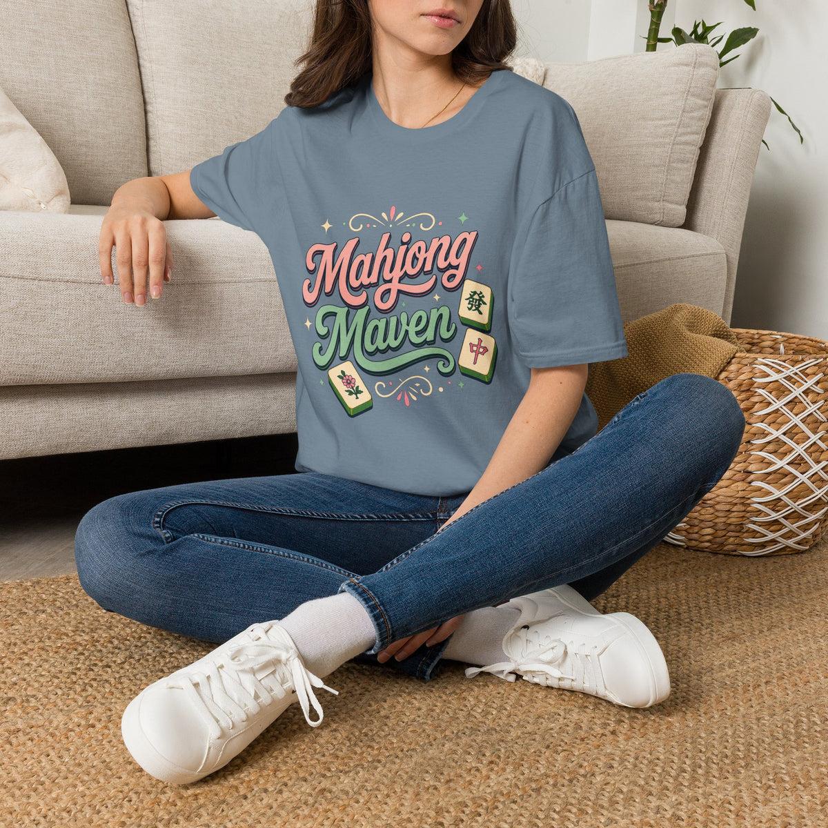 Mahjong Maven T-Shirt 100% Cotton
