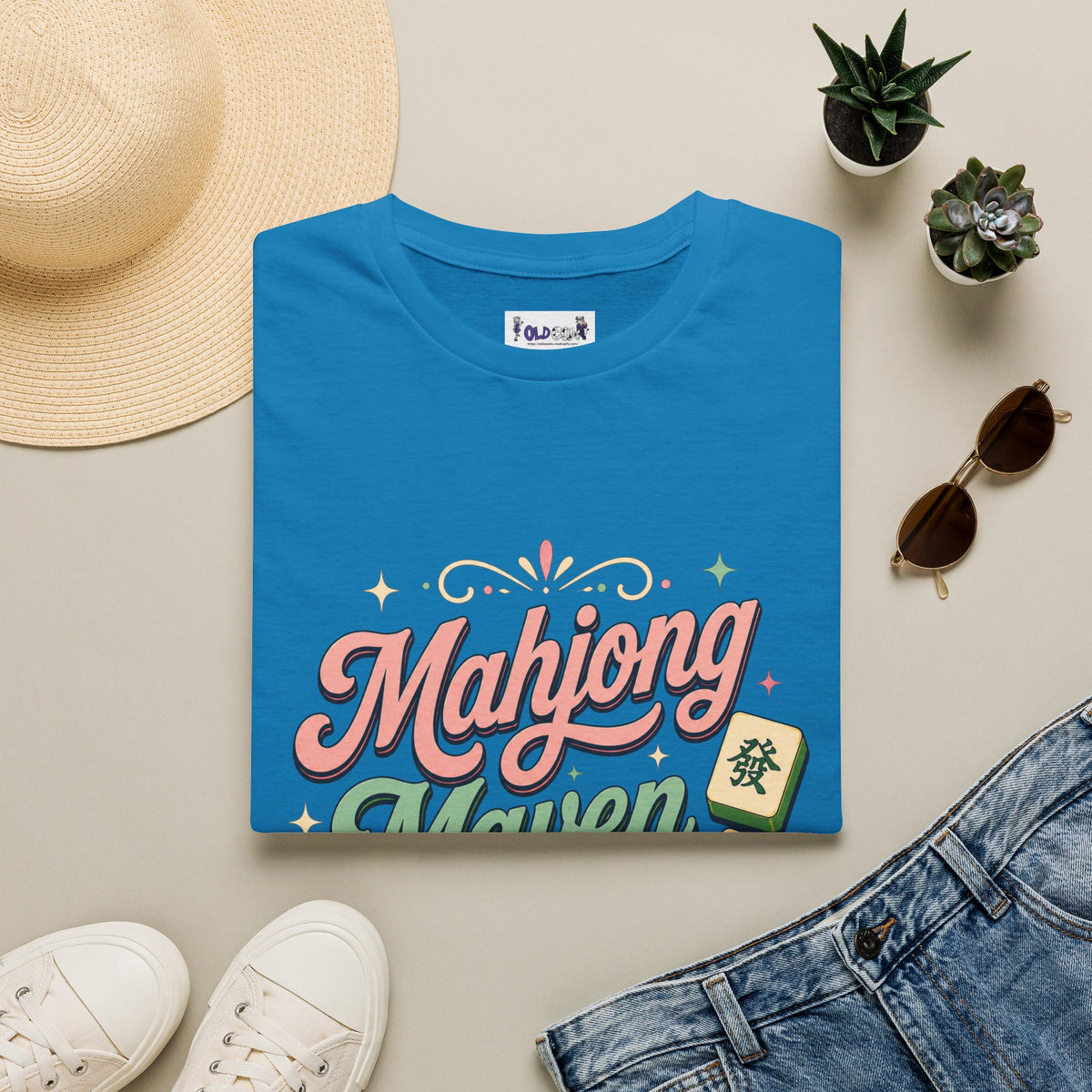 Mahjong Maven T-Shirt 100% Cotton
