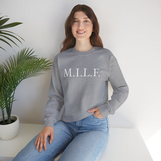 M.I.L.F. Heavy Blend™ Women's Crewneck Sweatshirt