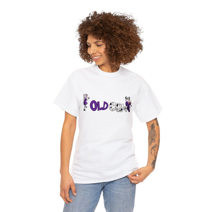 Old Cow Logo 100% Cotton T-Shirt (Unisex)