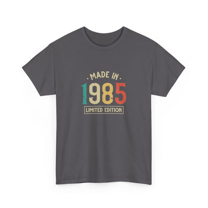 "Made In 1985" 100% Cotton Limited Edition T-Shirt (Unisex)
