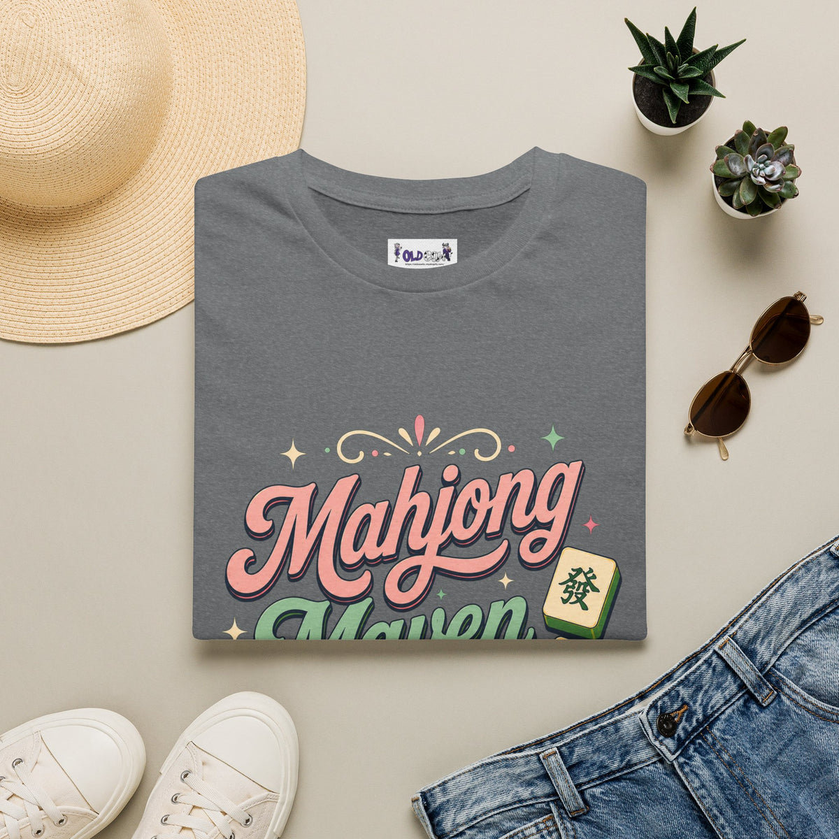 Mahjong Maven T-Shirt 100% Cotton