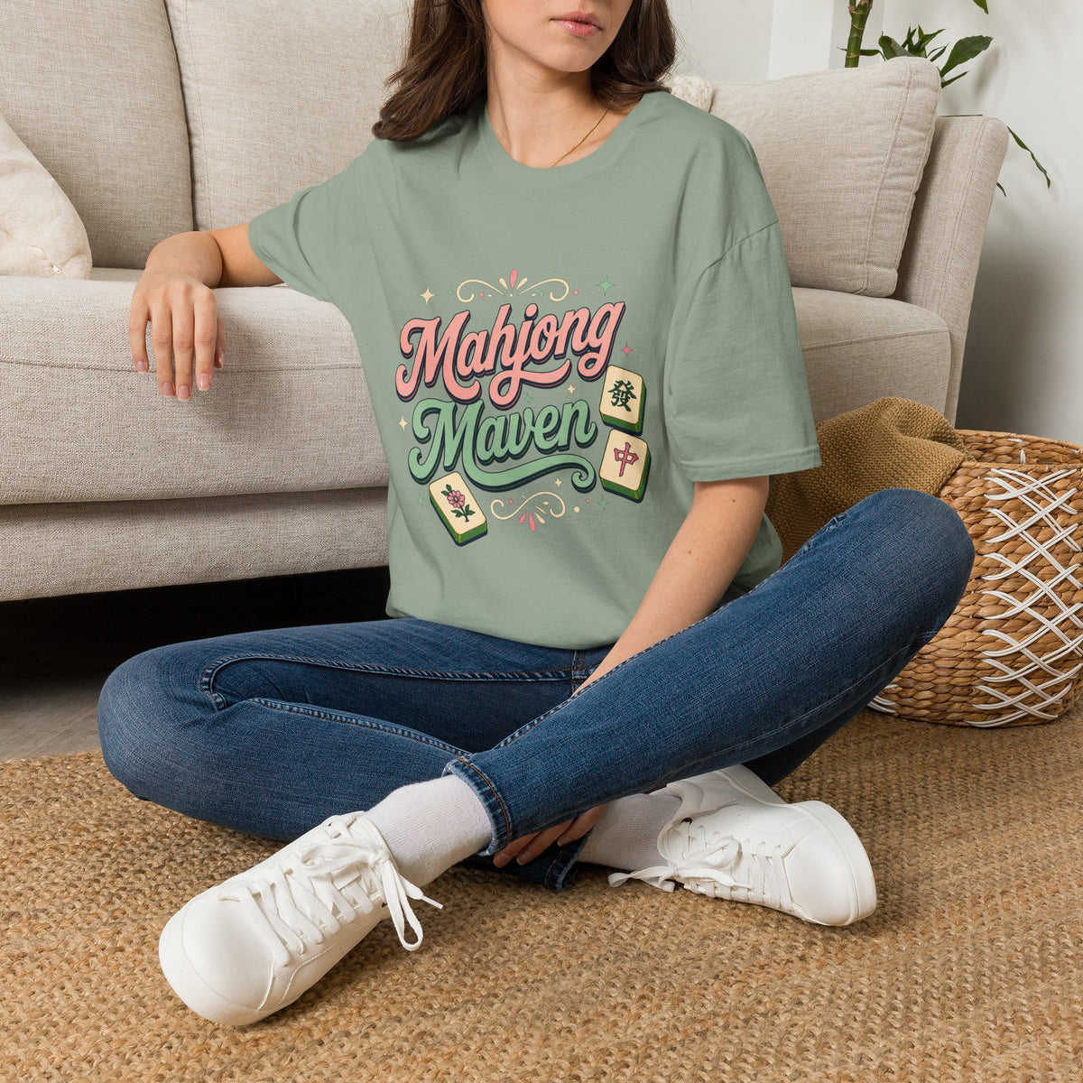 Mahjong Maven T-Shirt 100% Cotton