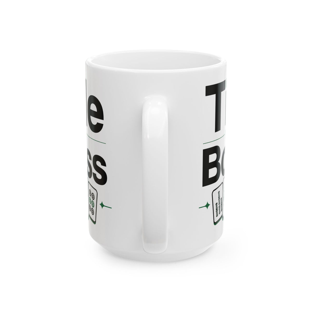 Tile Boss 15 oz Ceramic Mahjong Mug