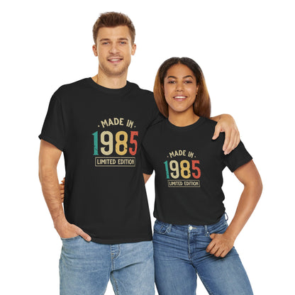 "Made In 1985" 100% Cotton Limited Edition T-Shirt (Unisex)