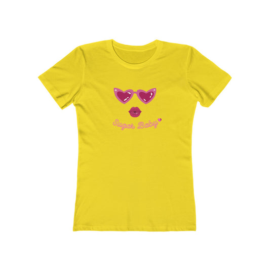 "Sugar Baby" 100% Cotton Women's Boyfriend T-Shirt