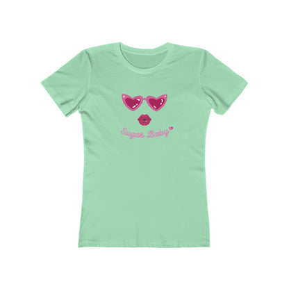 "Sugar Baby" 100% Cotton Women's Boyfriend T-Shirt