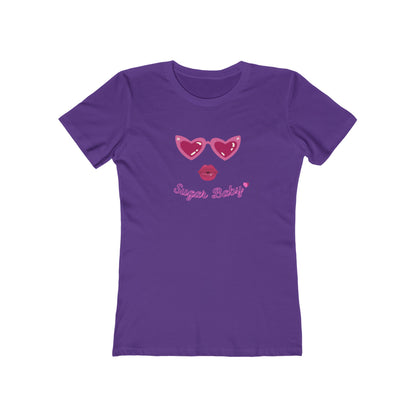 "Sugar Baby" 100% Cotton Women's Boyfriend T-Shirt