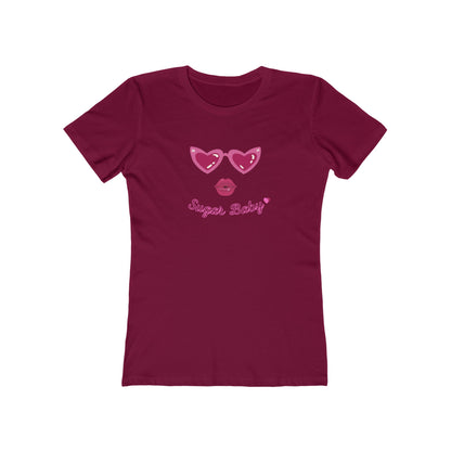"Sugar Baby" 100% Cotton Women's Boyfriend T-Shirt